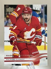 Upper Deck 2025-26 Series 1 Base Set Rasmus Andersson #23 Calgary Flames NHL