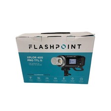 Flashpoint XPLOR 400 Pro TTL Monolight Kit w/ Glow EZ Lock Parabolic Softbox