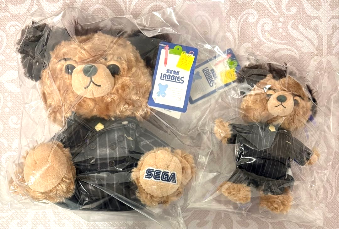 Yakuza Ryu ga Gotoku Yoshitaka Mine Bear Plush Doll Mascot Set 2