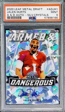 2020 Leaf Metal Draft Football Cards 20