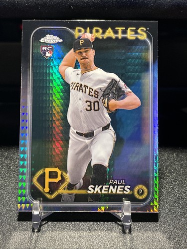 Paul Skenes [Prism Refractor] #USC88 2024 Topps Chrome Update card