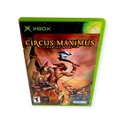 Circus Maximus Chariot Wars (Microsoft Xbox, 2002) CIB Complete w/Manual!