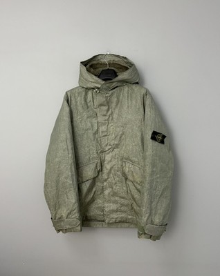 ジャケット・アウター STONE  NYLAM flight jacket 2001SS Vintage 2001 Stone Island Jacket Laminate Webbing Nylon Insulated