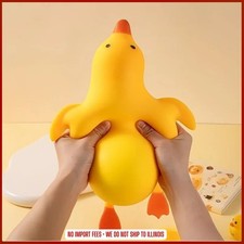 16CM Squishy Antistress Duck Fidgets Toys Cute Goose Animals Vent Toys for Kids