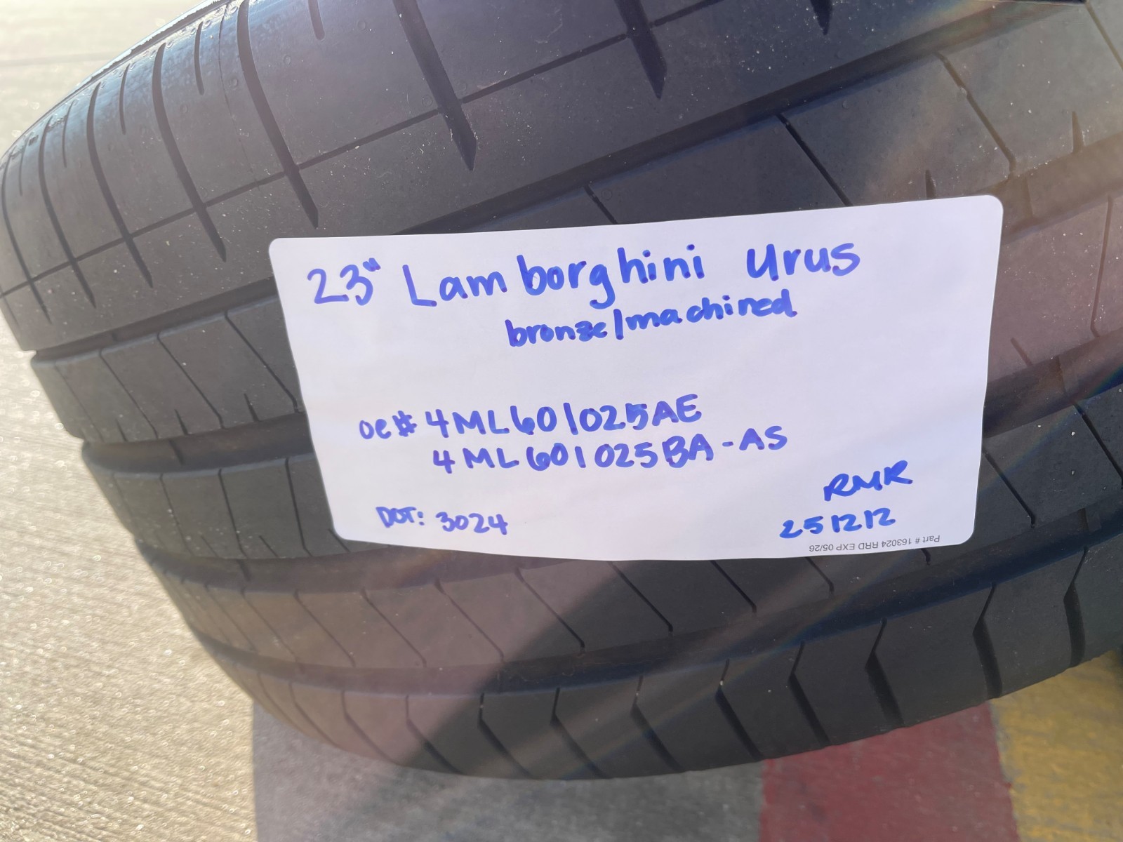 23" Lamborghini Urus Taigete OEM wheels rims 2022 2023 2024 2025 2026 BRONZE NEW