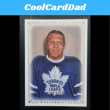 2008-09 Upper Deck Masterpieces Turk Broda Toronto Maple Leafs #36