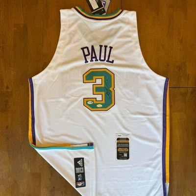 Chris Paul NBA 原始亲笔签名球衣| eBay