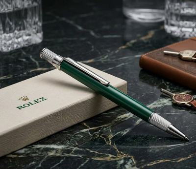 【新品】ROLEX 緑色 ボールペン 本体 専用ボックス付き Rolex Emerald Green Pen – Luxury Executive VIP Ballpoint Gift