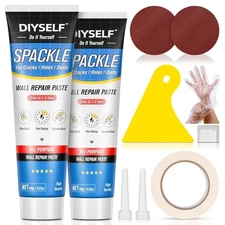“Drywall Repair Kit Fast Drying – 9 Pack Wall Mending Agent Spackle Hole Patch”