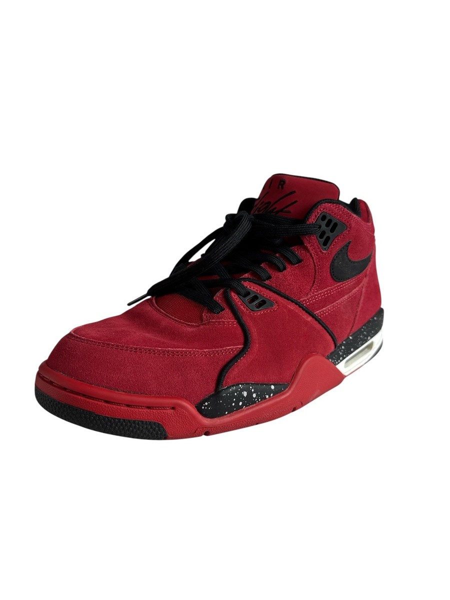 Size 11 - Nike Air Flight 89 Red Suede for sale online | eBay display picture 1