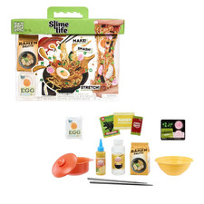 Slime Life Ramen DIY Slime Kit, Make, Smash, and Stretch Your Food, Ages 8 