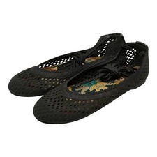 Dior 21SS CD logo B Mesh flat ballet shoes, size 37 1/2 Women Used