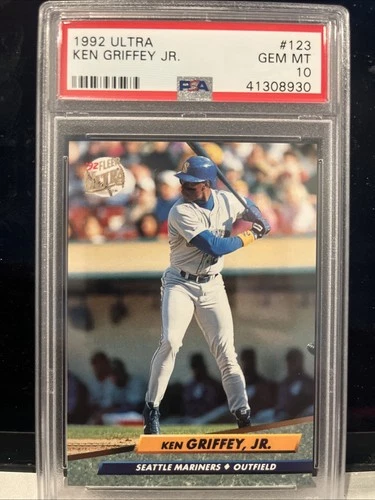 1992 Fleer Ultra Ken Griffey Jr #123 PSA 10
