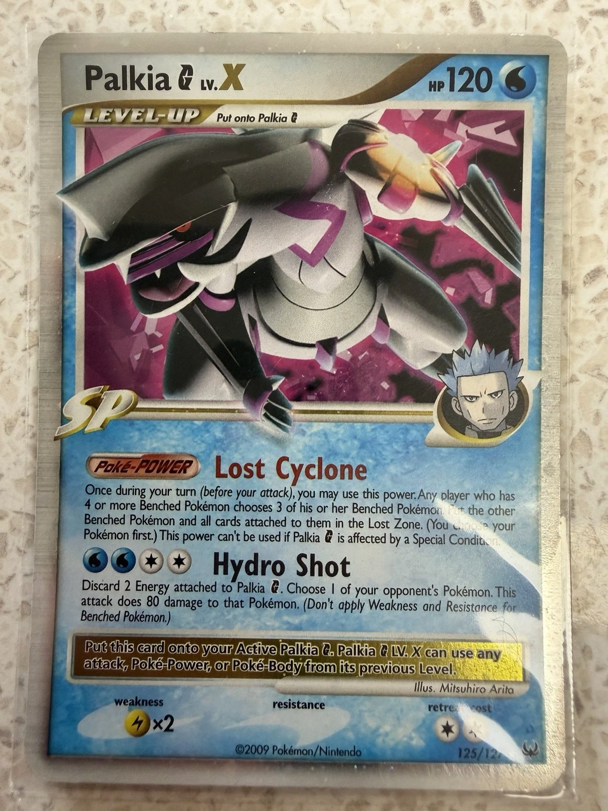 Pokémon Palkia G LV. X TCG Card Platinum Ultra Rare Holo (125/127) MP