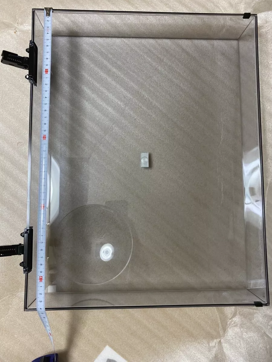 Technics SL 1200 Tinted Dust Cover w Hinges For SL 1200 G S SL 1200 GAE S