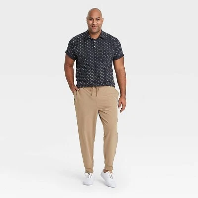 4xl big and tall joggers khaki sales