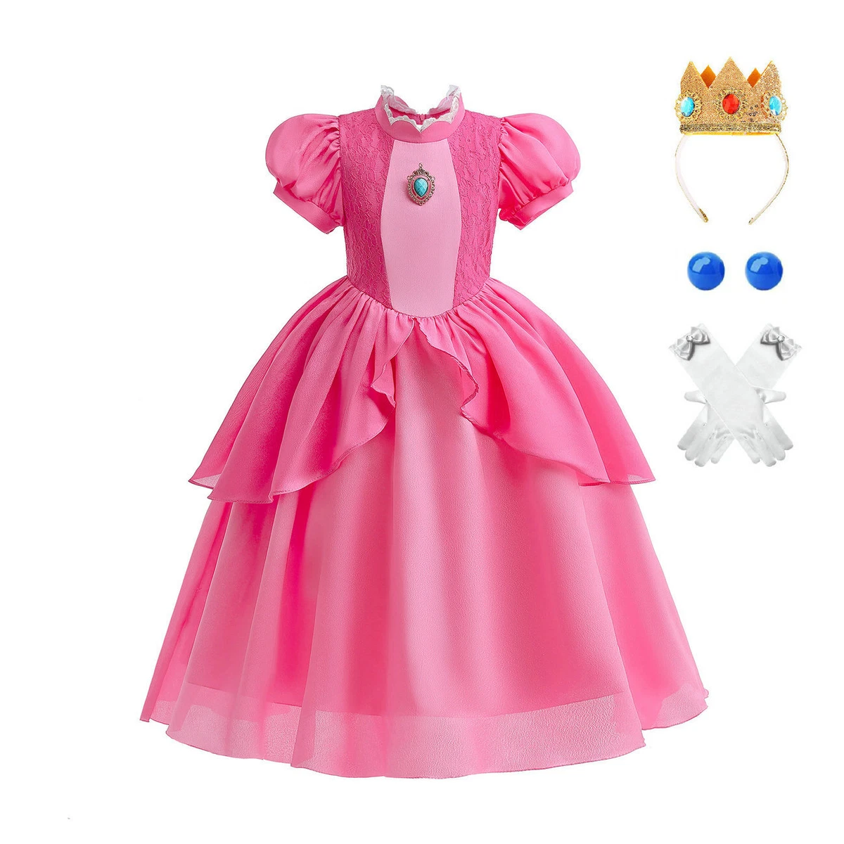 Pink princess christmas best sale dresses
