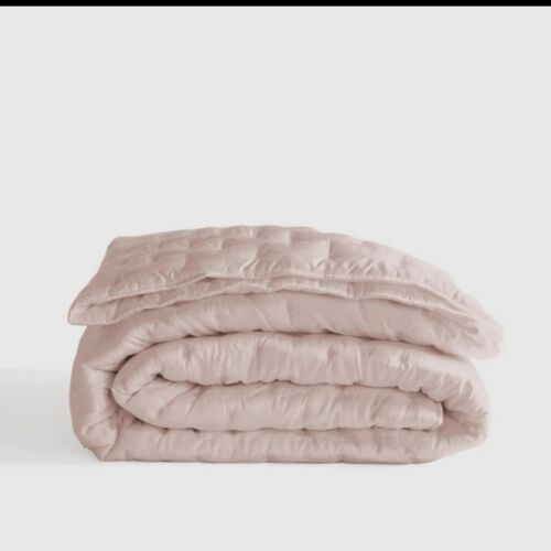 Quince Organic Bamboo Soft Blush Quilt! King/ Cal King! (Y22)