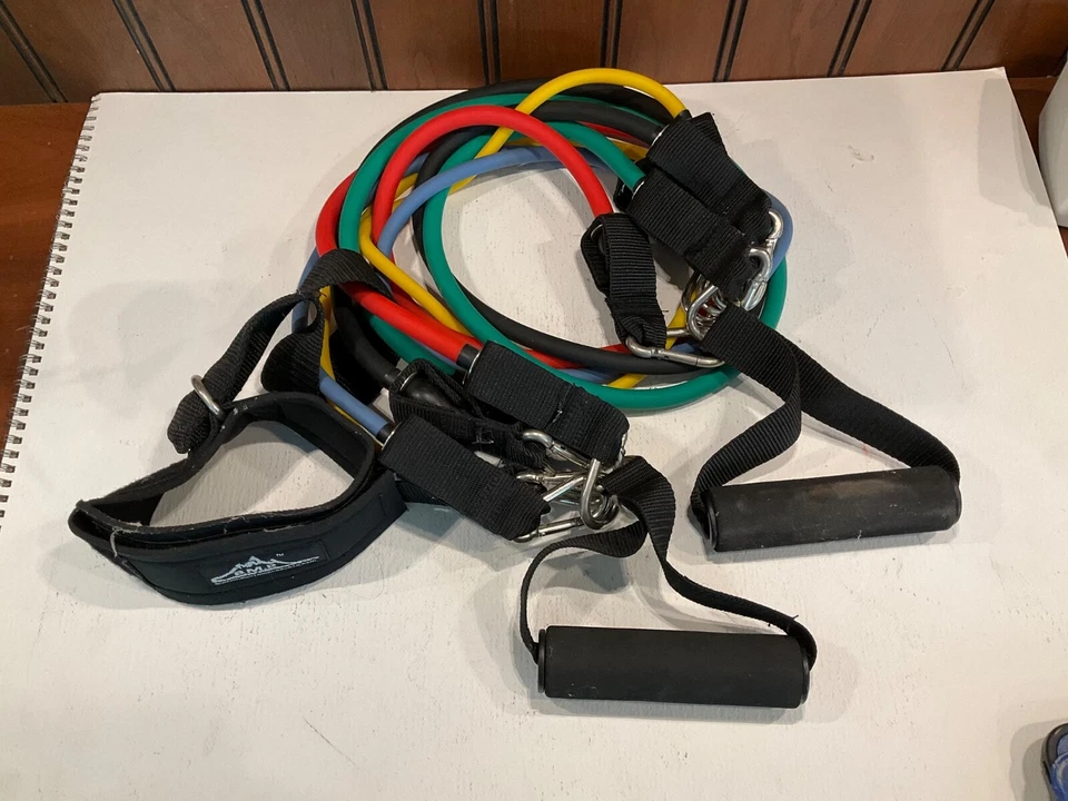 Black Mountain Products Resistencia 48", Rojo, Negro, Verde, Azul y Amarillo Foto 3 de 4