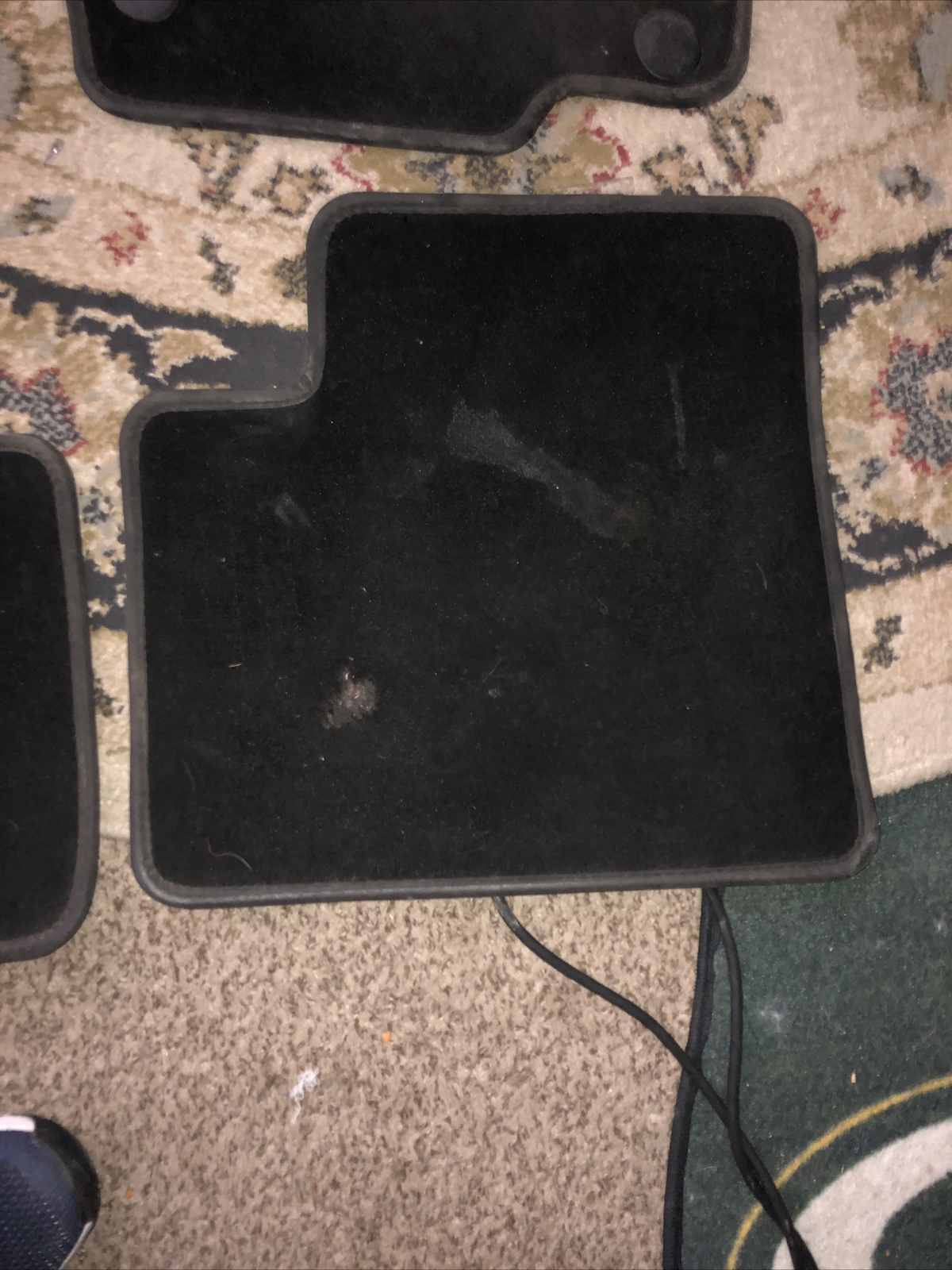 MERCEDES BENZ OEM FACTORY GENUINE BLACK CARPETED FLOOR MATS | eBay