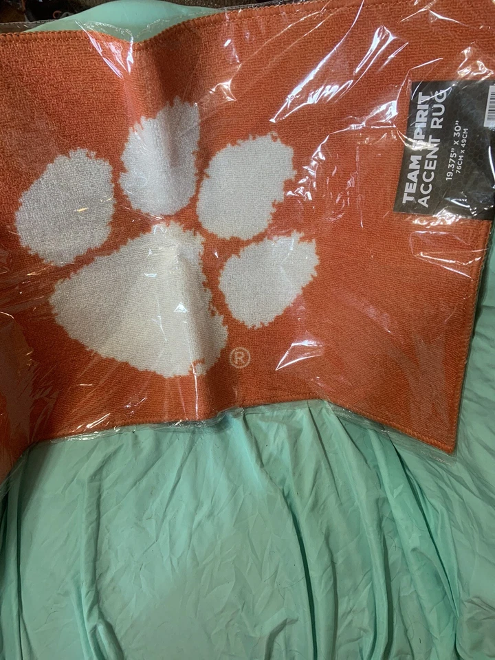 Clemson Team Spirit Accent Rug(IPG)—19.375” x 30” New - Image 2 of 4