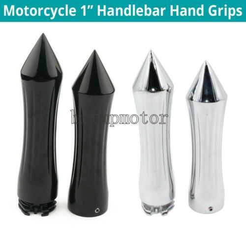 Motorcycle 1 Spke Hand Grps Handlebar Throttle Black Chrome Ft For Harley AU | eBay