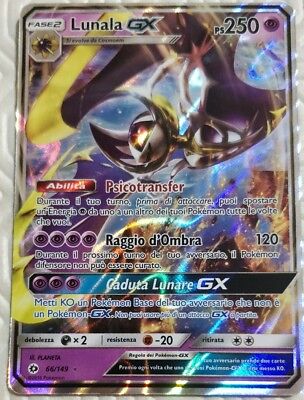 Carte pokémon : Lunala GX full art gold française. - Vinted