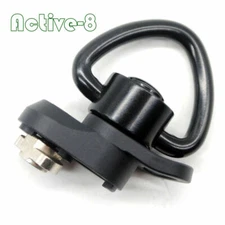ACTIVE-8 Black Heart QD Sling Swivel Stud Mount Adapter Attachment for MIok Rail