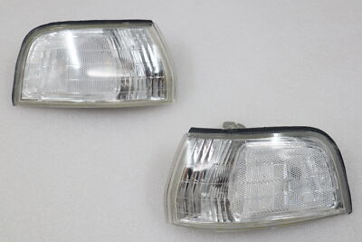 NEW JDM Clear Front Corner Lights For 1992~1993~92~93 Honda Accord