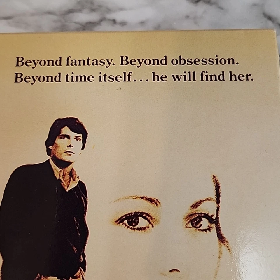 Somewhere in Time (VHS, 1996) MCA Universal Christopher Reeve Jane Seymour  - Image 2 of 4