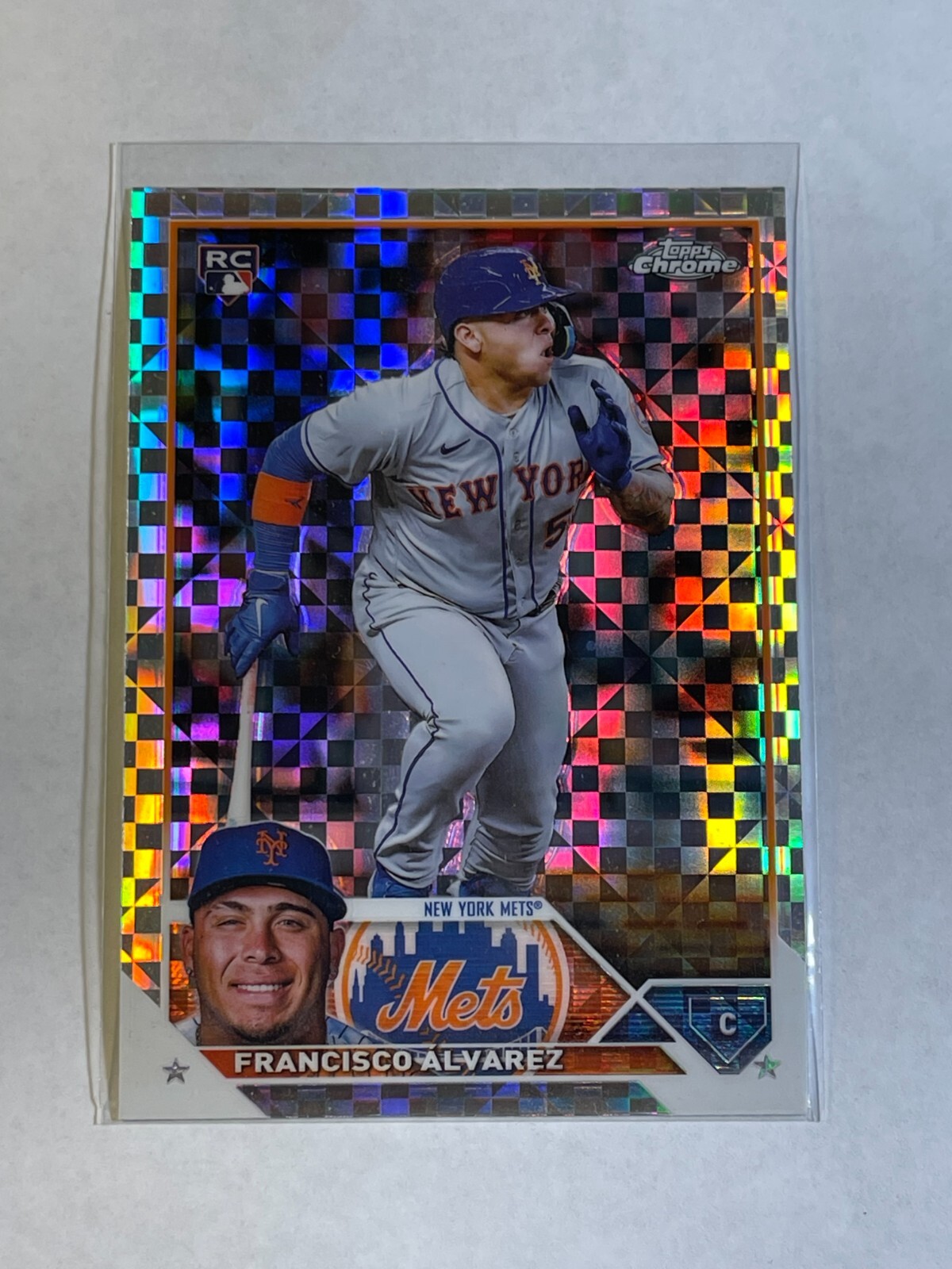 Francisco Alvarez 2023 Topps Chrome XFRACTOR Refractor Rookie Card RC #203