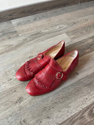 Santoni ペニーローファー レッド santoni reflection-effect leather penny loafers made in italy | eBay