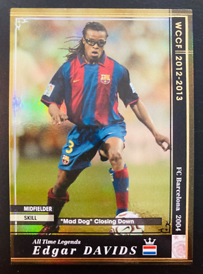 2012-13 Panini WCCF ATLE All Time Legends Edgar Davids Barcelona
