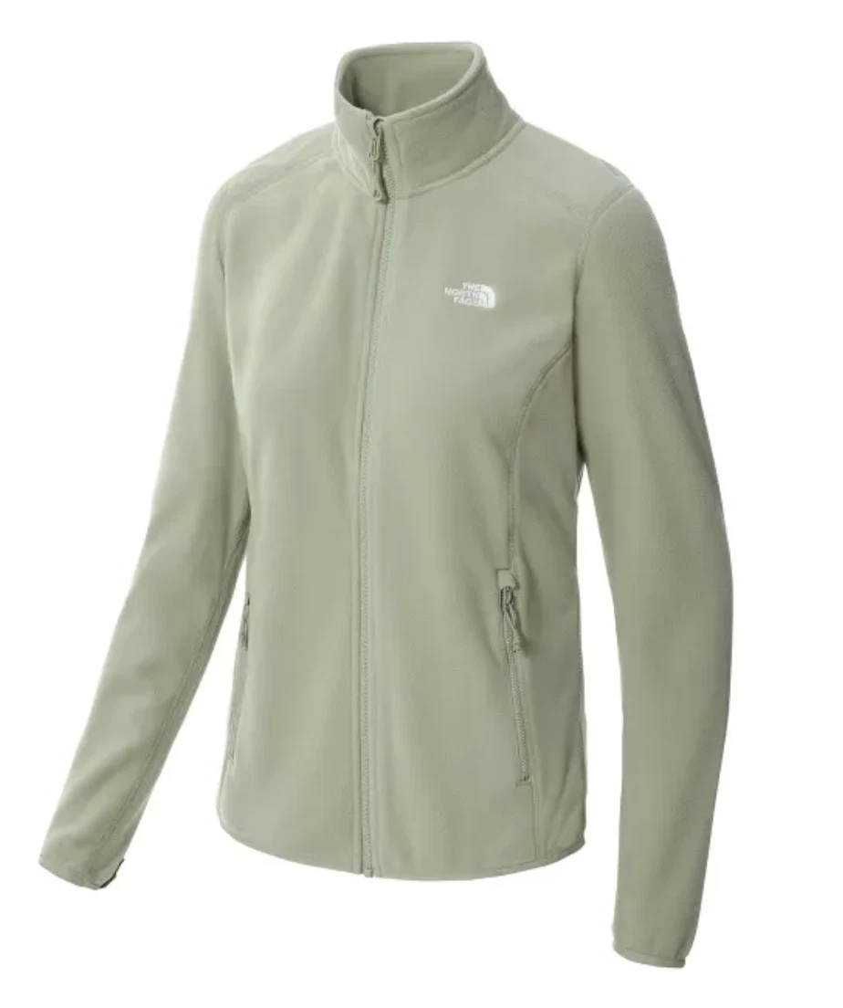 Green tea shop fleece jacket