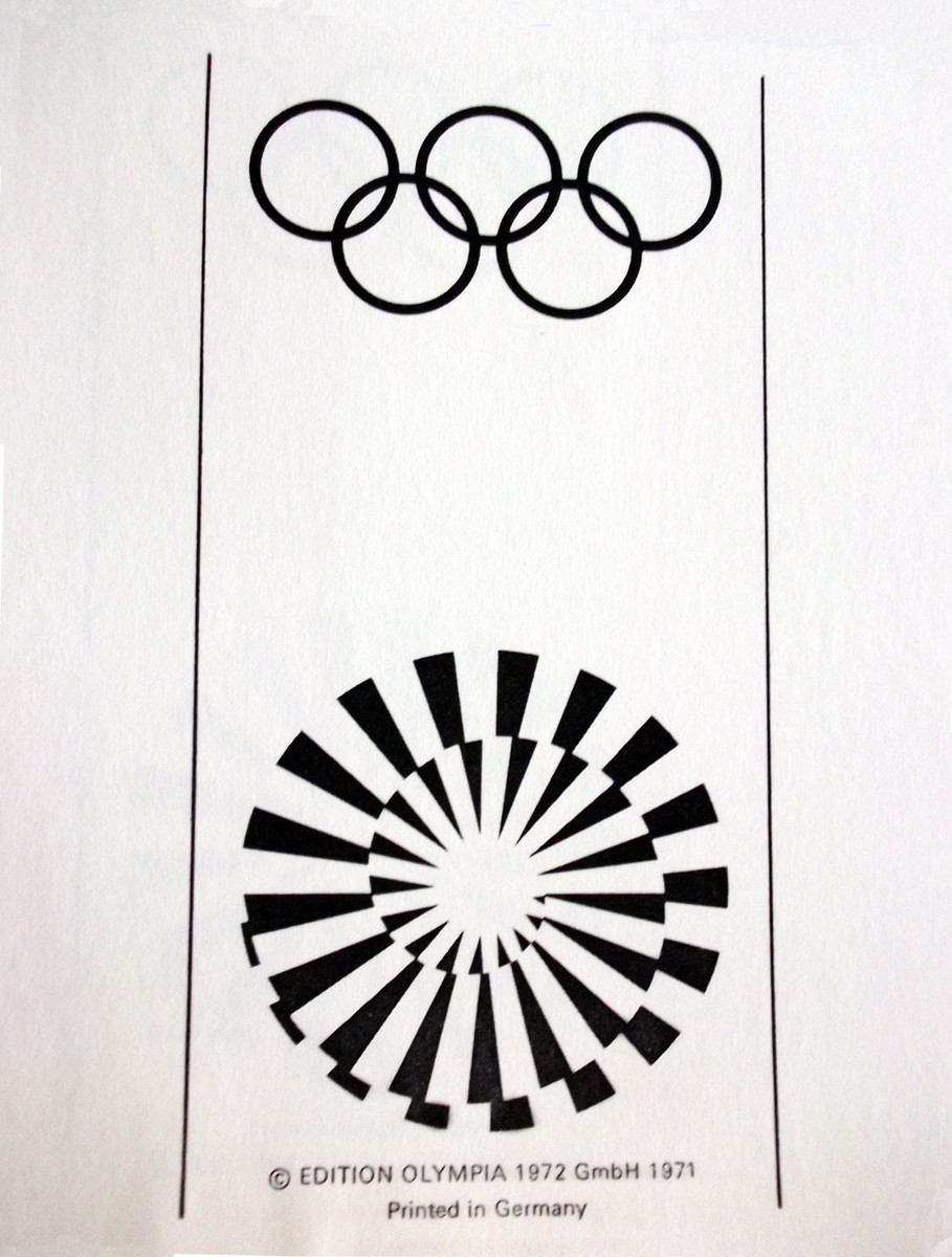 David Hockney 1972 Olympic Poster (Edition 3) Munich 40