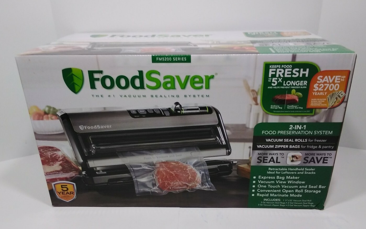foodsaver fm5200 how to use