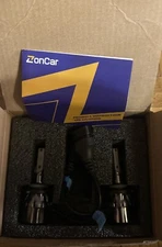 Zoncar 9006 HB4 LED Headlight Bulb Kit Low Beam 6000K White Lights 2X