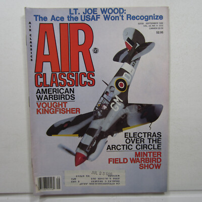 Air Classics Sep 1986 Vol 22 No 9 Vought Kingfisher, Warbirds, SAC AEROCAR