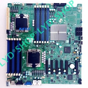 1pcs   X8DTE 1366 server motherboard #E8