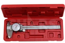 Shars 6 in. Dial Caliper Shock Proof .001 in. Stainless 4 Way New ^}