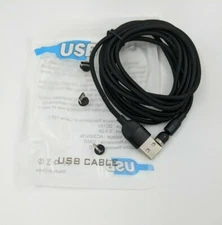 Charger 3 in 1 Magnetic Fast Charging USB Cable For IPhone Type-C Micro NWT