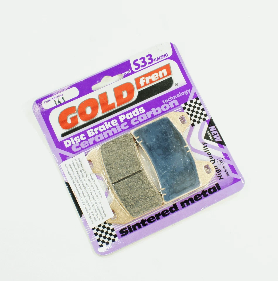 Pastillas de freno GoldFREN S33-141 cerámica carbono sinterizado - 1 par Foto 2 de 2