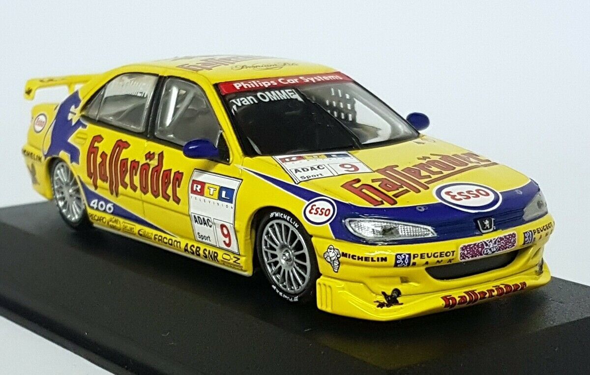 ミニチャンプス　希少   プジョー406 STW 1997 Minichamps 1/43 - Peugeot 406 STW 1997 Touring Car ESSO J.V
