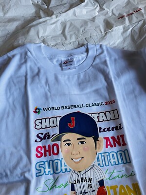 SHOHEI OHTANI WBC 2023 SAMURAI JAPAN OFFICIAL LIMITED MANGA T