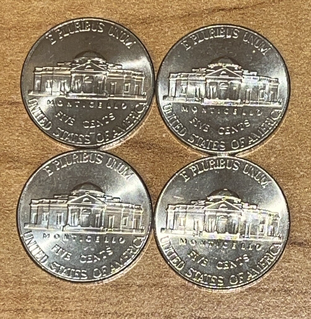 2020 , 2021 , 2022 , 2023 - D Jefferson Nickels ( set of 4 ) | eBay