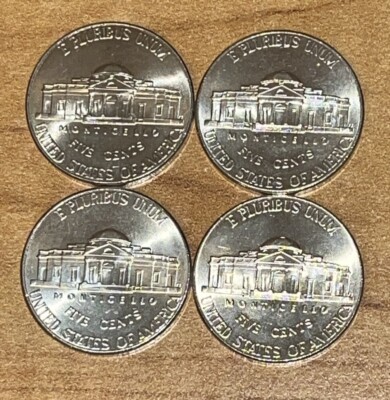 2020 , 2021 , 2022 , 2023 - D Jefferson Nickels ( set of 4 ) | eBay