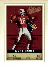 2002 Fleer Authentix Football Card Pick (Base)