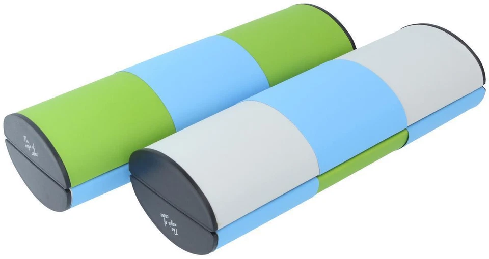 KINDLER ETUIS Kindler Zauberetui/Logic/Change - Medium lang in einer Hellgrau-Grün Kombination