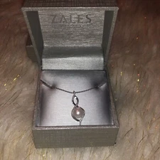 Pearl & diamond Necklace 5 Earring set zales