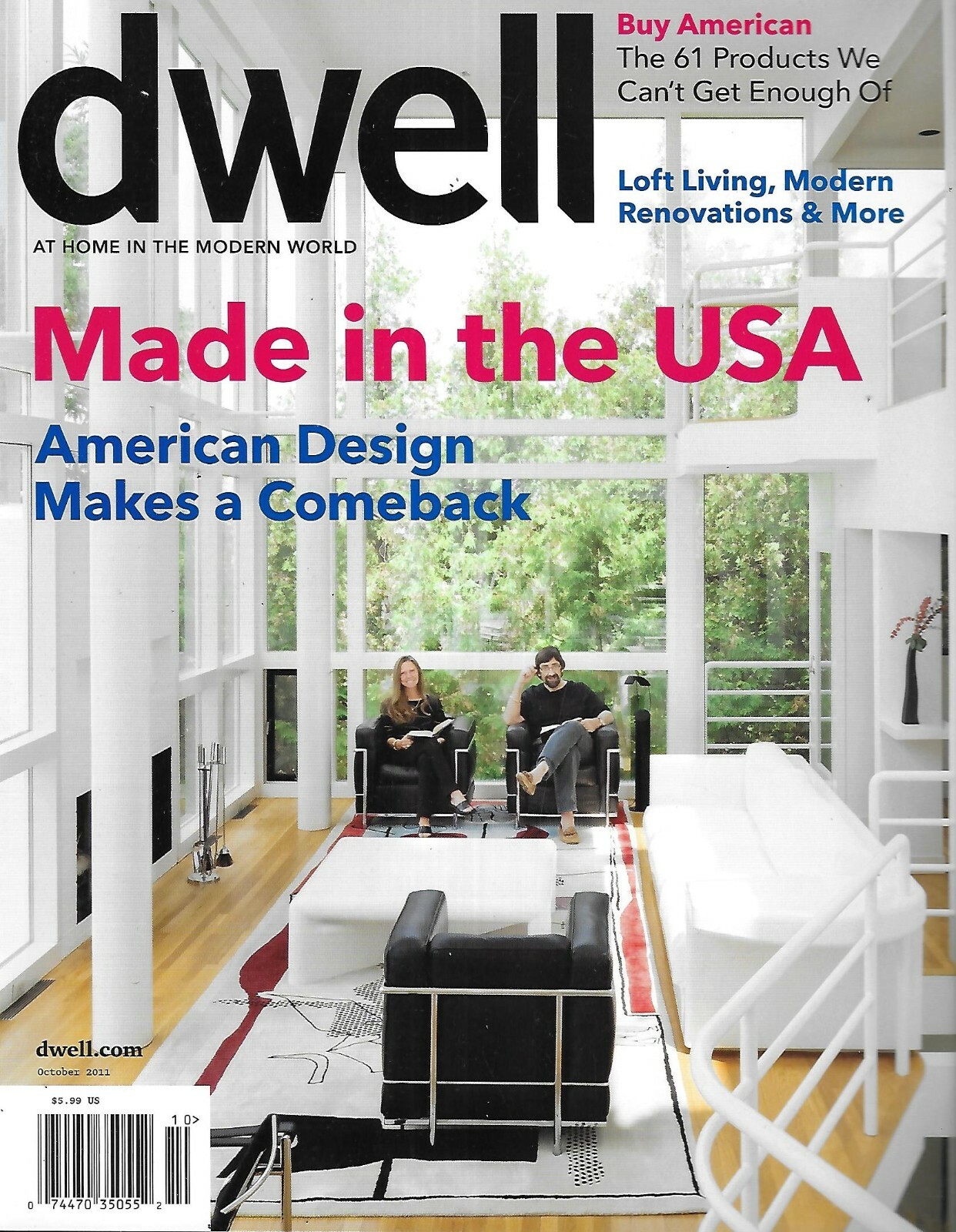 Dwell Magazine American Design Loft Living Modern Renovations Waterfront Home